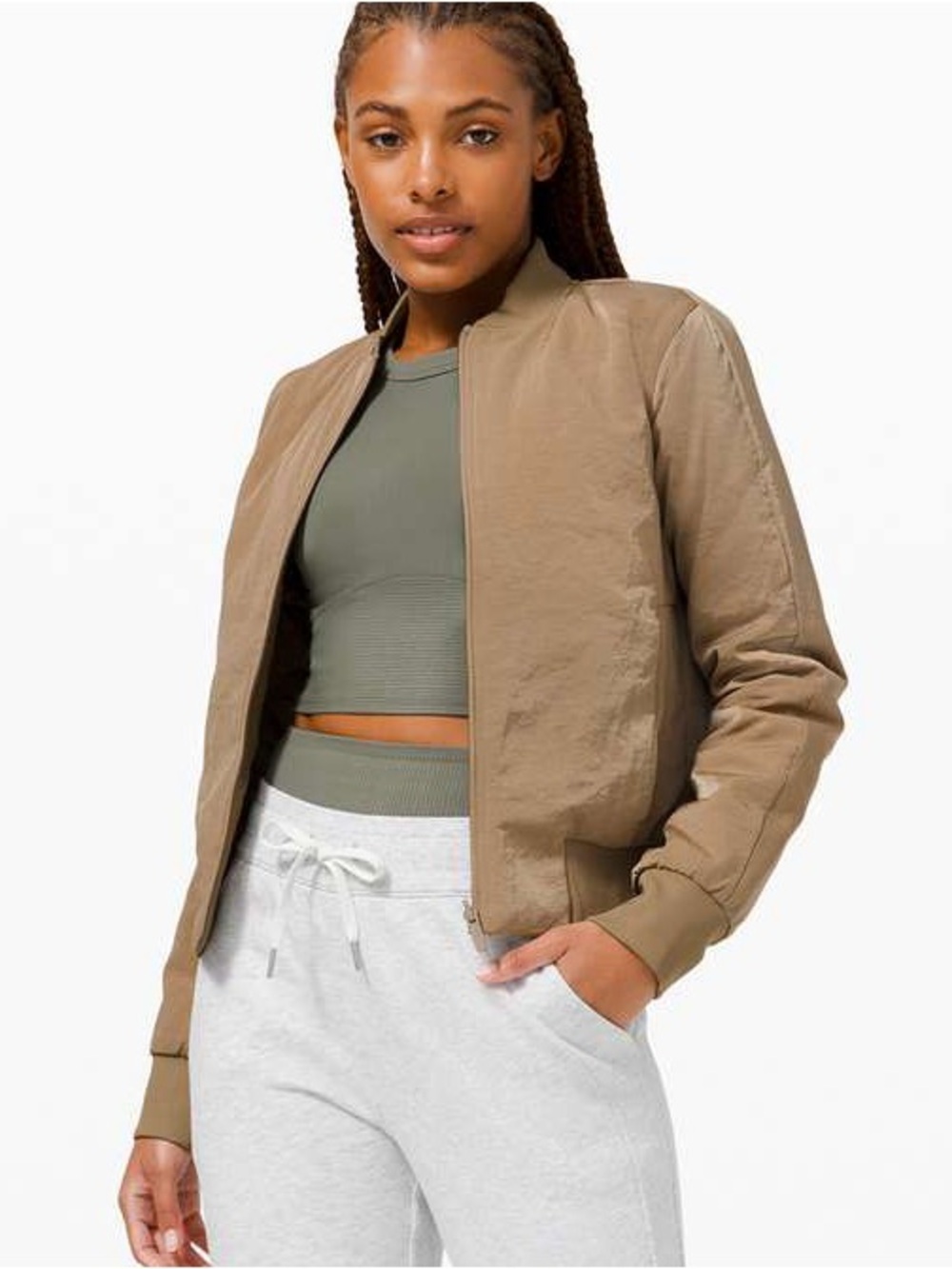 Lululemon Non-Stop Bomber Reversible - Frontier